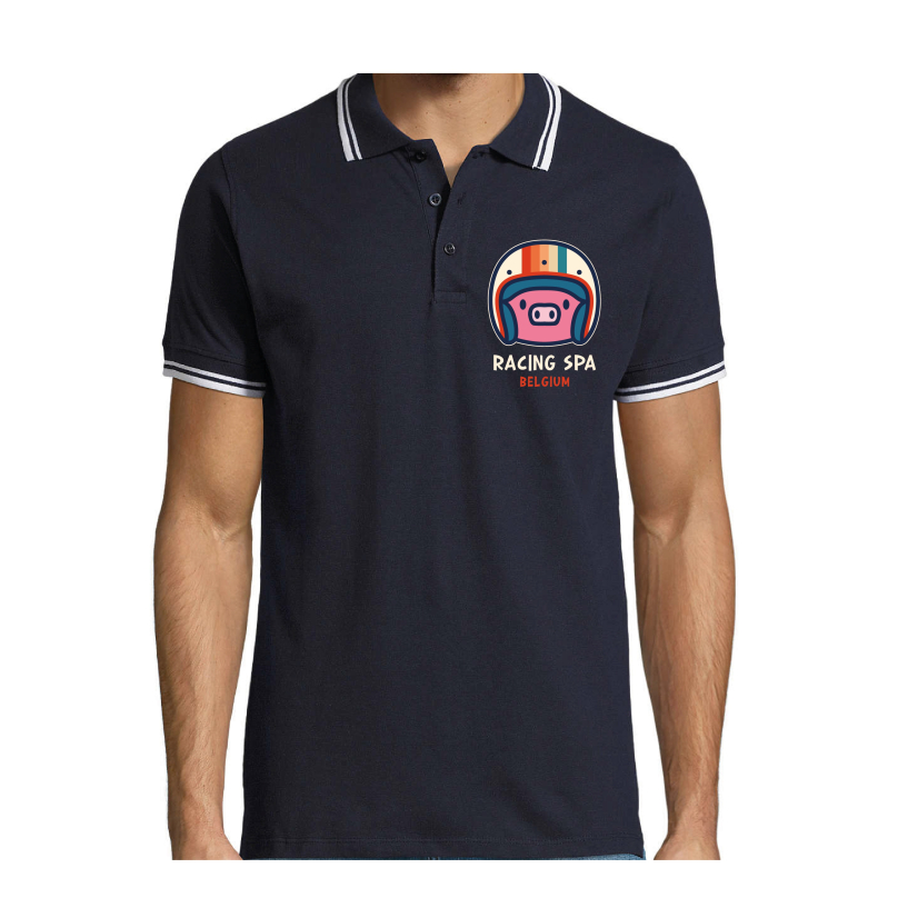 RACING PIG navy