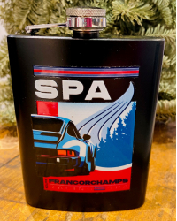 Flasque TURN3 black & red