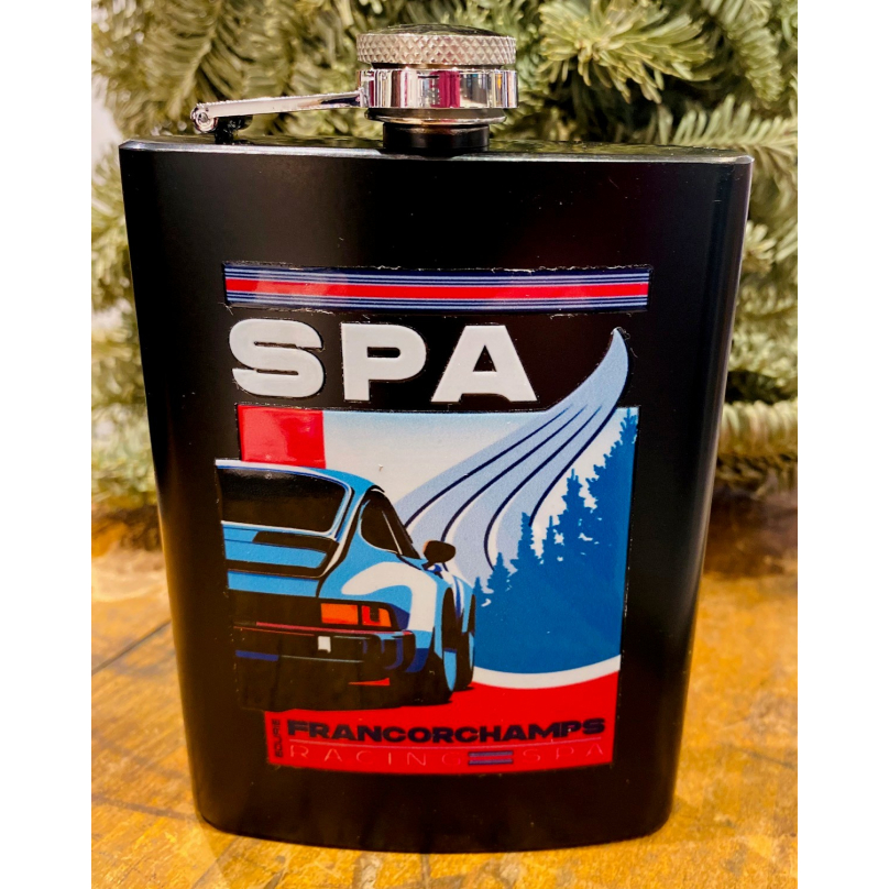 Flasque TURN3 black & red