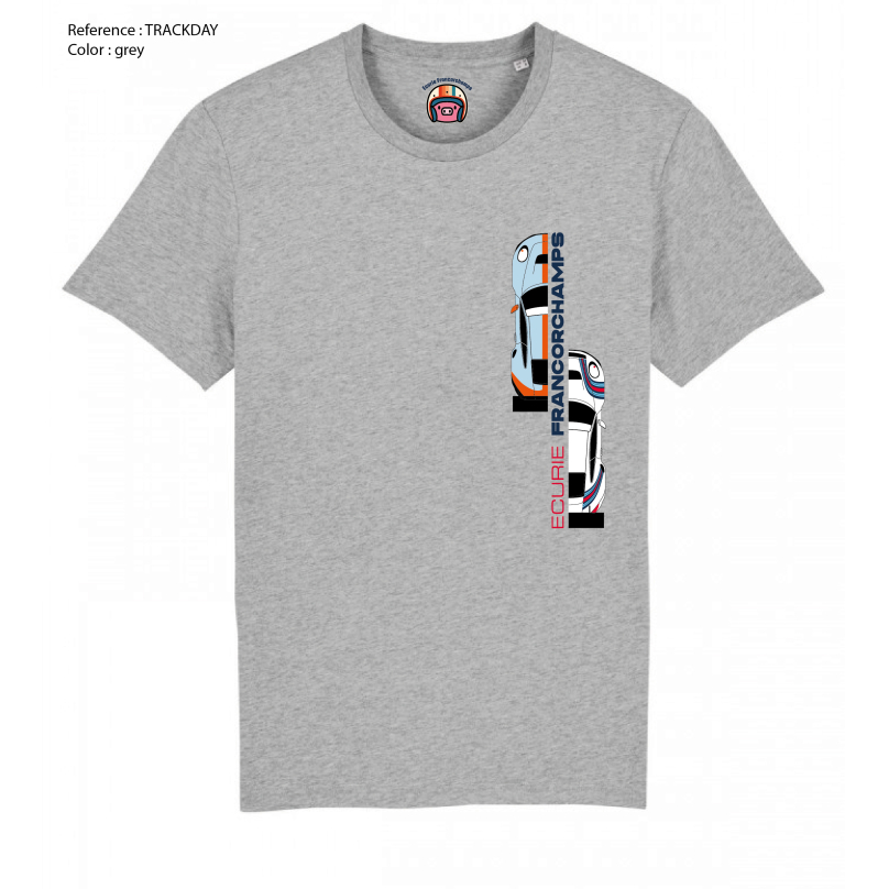 T-shirt manches courtes TRACKDAY grey