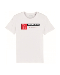 T-shirt manches courtes RACING SPA white