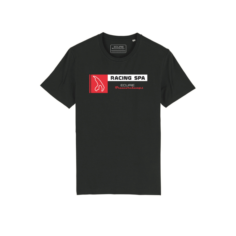 T-shirt manches courtes RACING SPA black