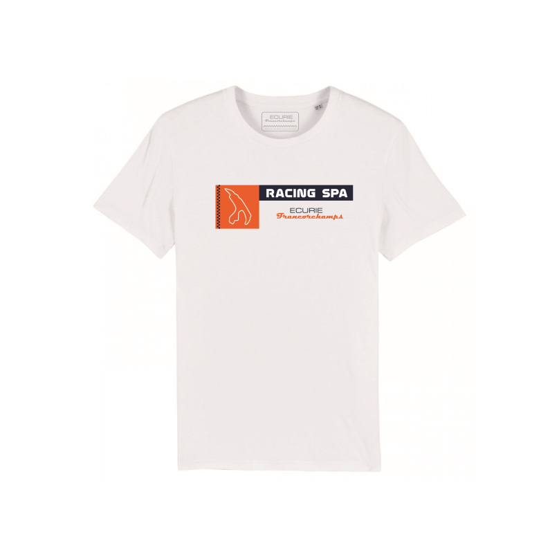 T-shirt manches courtes RACING SPA orange